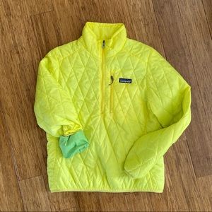 Women's Nano Puff® Pullover XS Neon Yellow
